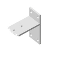 Staffa posteriore verticale presaldata (2 pz./conf) PER MOTORE KING GATES JET 162256