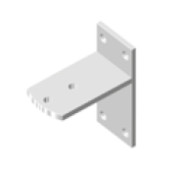 Staffa posteriore verticale presaldata (2 pz./conf) PER MOTORE KING GATES JET 162256