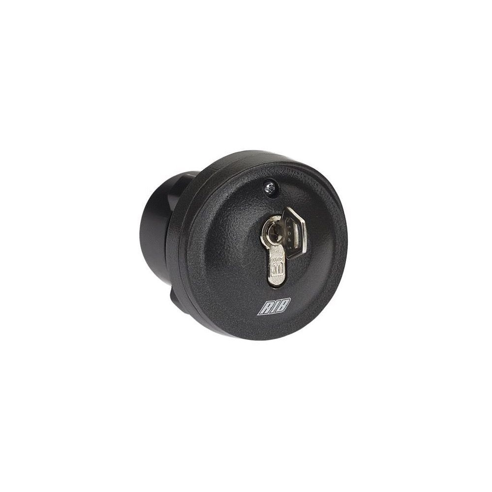 SELETTORE A CHIAVE RIB BLOCK DA INCASSO COLLEGARE QUADRO ELETTRICO IN ALLUMINIO