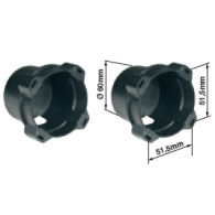 CONTENITORI DI PLASTICA DA INCASSO RIB COPPIA PER FOTOCELLULE FIT SYNCRO E SELETTORI BLOCK