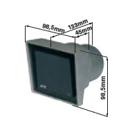 FOTOCELLULE DA INCASSO RIB COPPIA F97I  PORTATA 80 MT IN ALLUMINIO