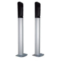 COLONNINE RIB COPPIA PER FOTOCELLULE NOVA H 50 CM PER CANCELLI A BATTENTE E SCORREVOLI