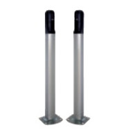 COLONNINE RIB COPPIA PER FOCELLULE FIT SLIM H 50 CM PER CANCELLI A BATTENTE E SCORREVOLI