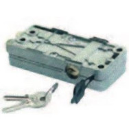 SBLOCCO CON CHIAVE CILINDRO EURO DIN RIB PER MOTORE DUKE CANCELLO A BATTENTE