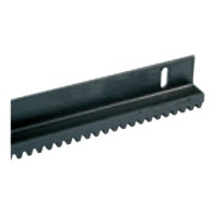 CREMAGLIERA BARRA 2MT METALLO ANGOLARE RIVESTITA IN CATAFORESI DA MAX 2200 KG