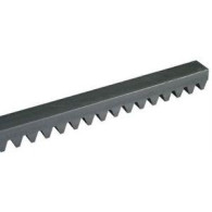 CREMAGLIERA BARRA DA 2 MT IN FERRO M6 RIB SEZIONE 30X30mm MOTORE SUPER