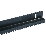 CREMAGLIERA BARRA DA 2 MT IN FERRO ANGOLARE M6 RIB SEZIONE 30X30mm MOTORE SUPER