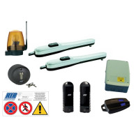 KIT RIB AUTOMAZIONE KING 24V AD00709 PER CANCELLO A BATTENTE ANTA FINO A 400 KG