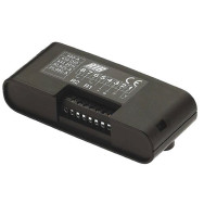 RICEVITORE RIB S433 MONOCANALE 433 MHz CON MORSETTIERA E CONTENITORE PLASTICA