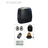 KIT SEA MERCURY 400 E 230V AUTOMAZIONE PER CANCELLO SCORREVOLE FINO A 4 MT MAX 400 KG 