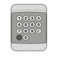 Selettore digitale via radio 868.30 Mhz V2 KIBO R868 V2 da parete