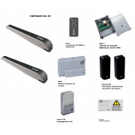 KIT AUTOMAZIONE V2 AXIL 230V COMPLETO PER CANCELLO A 2 ANTE FINO A 2,8 MT