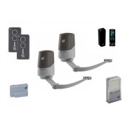 KIT AUTOMAZIONE 24V A BRACCIO ARTICOLATO V2 ZORUS 2 PER CANCELLO ANTE FINO 2,8Mt