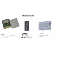 KIT ELETTRONICO PER AUTOMAZIONE SERRANDE AVVOLGIBILI 230V V2 EASY 2 - 868Mhz