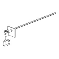 Snodo 90° 4 fori con occhiolo astina esagono 7 mm L 250 APRIMATIC
