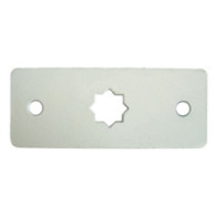 Supporto piano perno quadro 45S e 45M serie 45 APRIMATIC confezione 5 pezzi