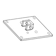 Supporto da parete 45S e 45M serie 45 APRIMATIC confezione 5 pezzi
