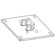 Supporto da parete Revolux 59S e 59M APRIMATIC confezione 5 pezzi