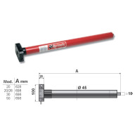 Motore tubolare APRIMATIC REVOLUX 45M 30Nm per tapparelle e tende da sole 