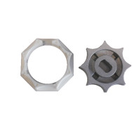 ADATTATORE PER RULLO D 60mm STELLA PER MOTORI TEKNOS T45