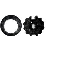 ADATTATORE PER RULLO D 70mm OGIVA PER MOTORI TEKNOS T45