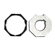 ADATTATORE PER RULLO D 70mm OTTAGONALE PER MOTORI TEKNOS T55