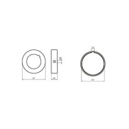 CORONA E PULEGGIA Ø 101.6 ACCESSORIO PER MOTORIDUTTORI TUBOLARI V2 MATIXM300