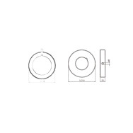 CORONA E PULEGGIA Ø 133 ACCESSORIO PER MOTORIDUTTORI TUBOLARI V2 MATIXM550