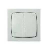 SCATOLA CON DOPPIO PULSANTE INVERTITORE CON RITORNO A MOLLA