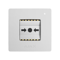 AJAX ManualCallPoint Jeweller Pulsante wireless BIANCO 87645