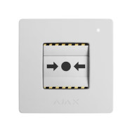 AJAX ManualCallPoint Jeweller Pulsante wireless BIANCO 87645