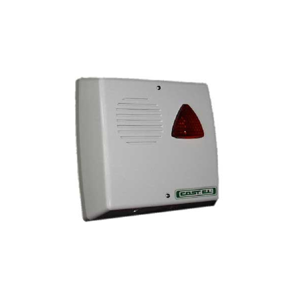 Sirena COSTEL Sc35 autoalimentata per esterni lampeggiante a led con memoria