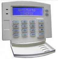 TASTIERA DI GESTIONE ANTIFURTO MICROVIDEO SINERGY SY-820  IMPIANTO LCD  TAG USB