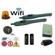 KIT RIB AUTOMAZIONE PRINCE 24V WI-FI PER CANCELLO A BATTENTE ANTA FINO A 250 KG