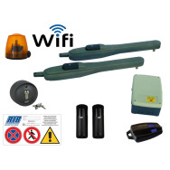 KIT RIB AUTOMAZIONE PRINCE 24V WI-FI PER CANCELLO A BATTENTE ANTA FINO A 250 KG