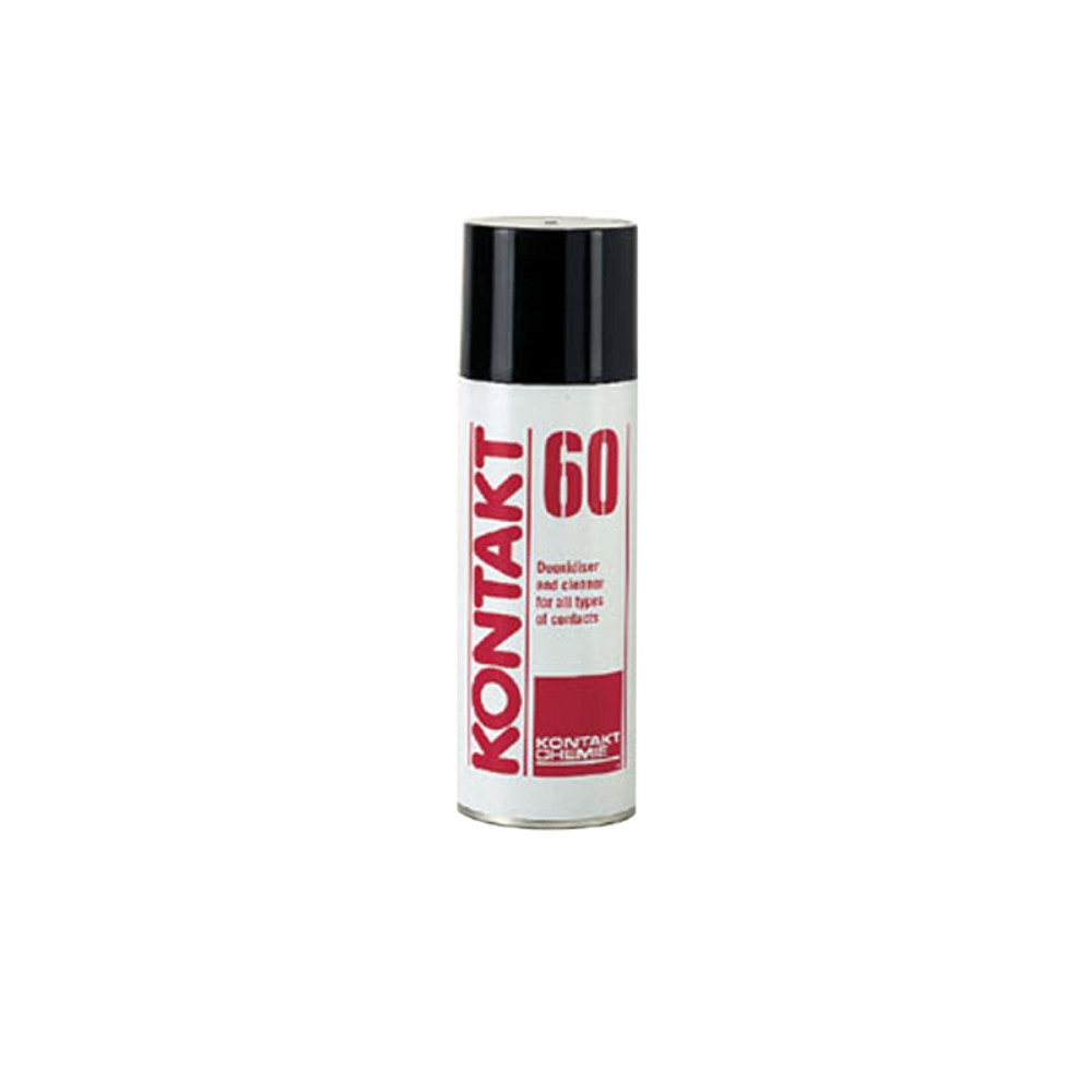 KONTAKT 60 Aerosol Bomboletta Spray 200ML pulisci contatti 3100027 CONFEZIONE 12 PEZZI