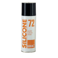 SILICONE 72 KONTAKT Aerosol Bomboletta Spray 200ML LUBRIFICANTE CONFEZIONE 12 PEZZI