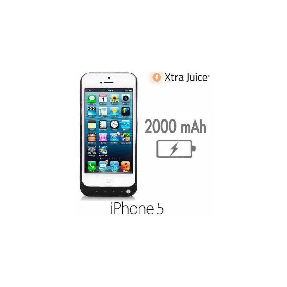 COVER BATTERIA EMERGENZA PER IPHONE 5 - EXTRA SLIM - 300 ORE STANDBY