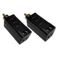 VIDEO COMPONENT BALUN PASSIVO - 1CH - VITI - RIGIDO (cavi non inclusi)