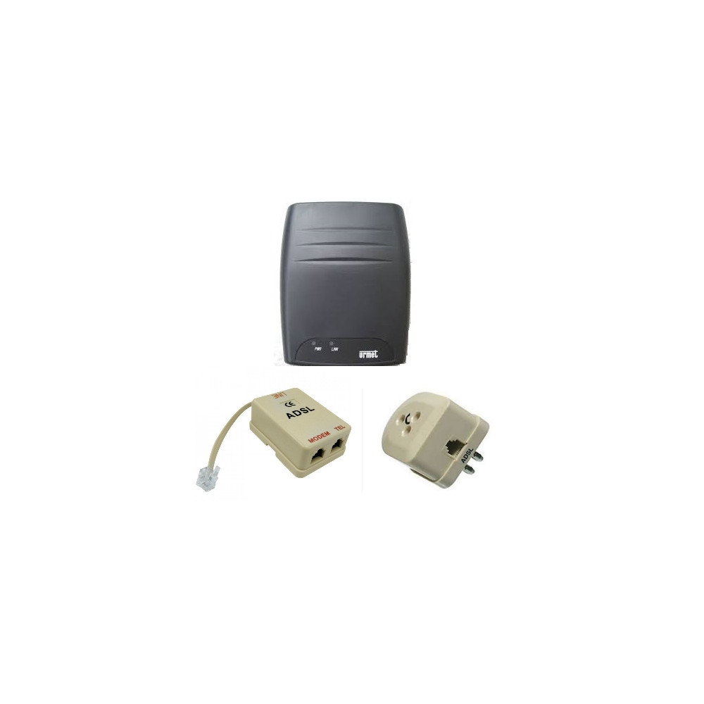 KIT MODEM ADSL AUTOALIMENTATO URMET USB CON IMBALLAGGIO ORIGINALE