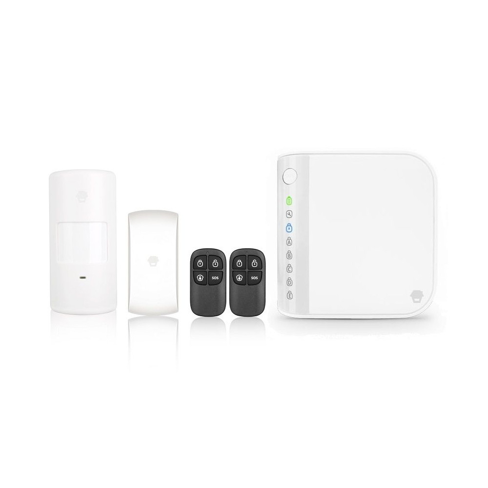 KIT SISTEMA DI ALLARME WIRELESS PSTN CHUANGO CG A8 FUNZIONI COMANDO DA SMARTPHONE