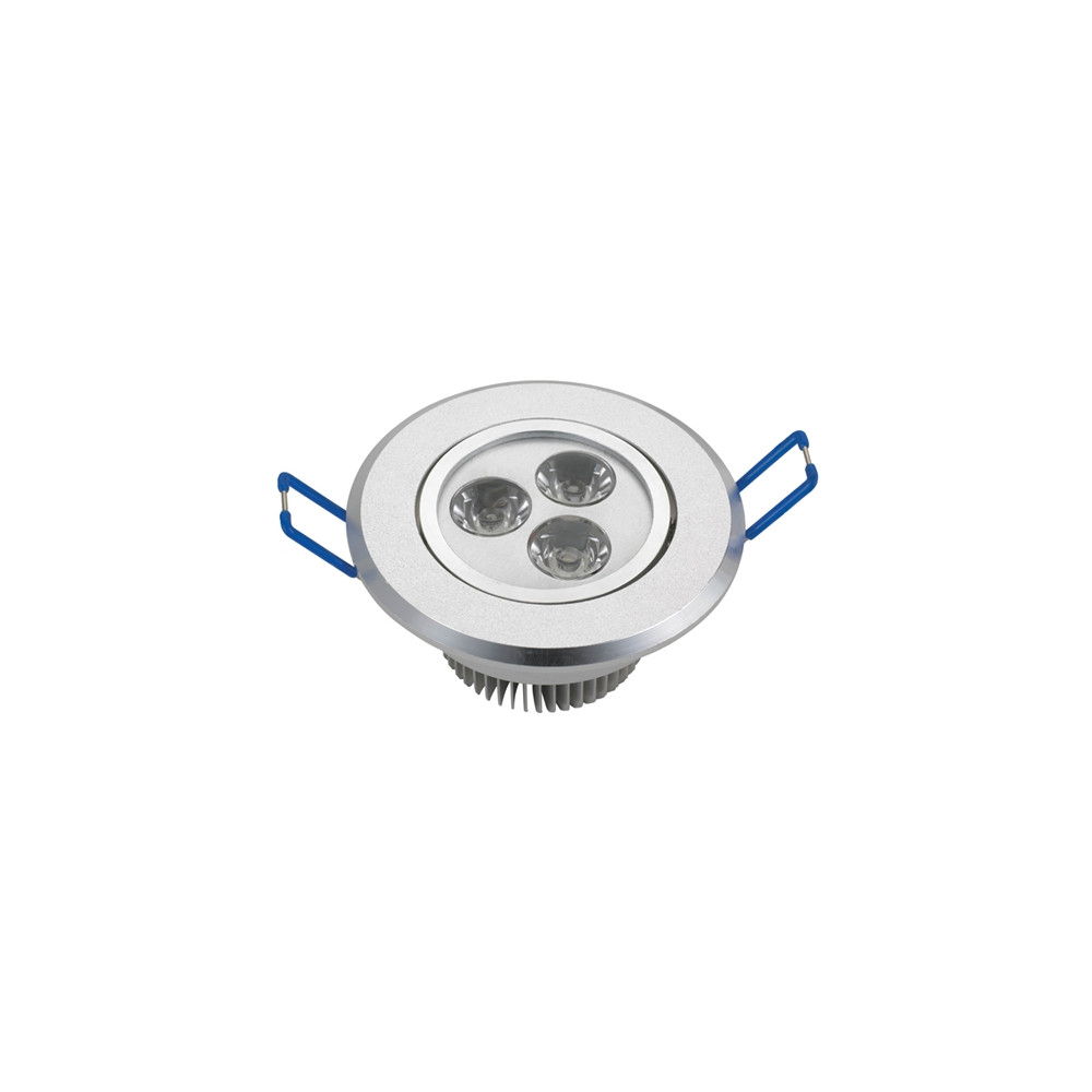 LAMPADA FARETTO LED  DA INCASSO ORIENTABILE 3W 3000K 230V