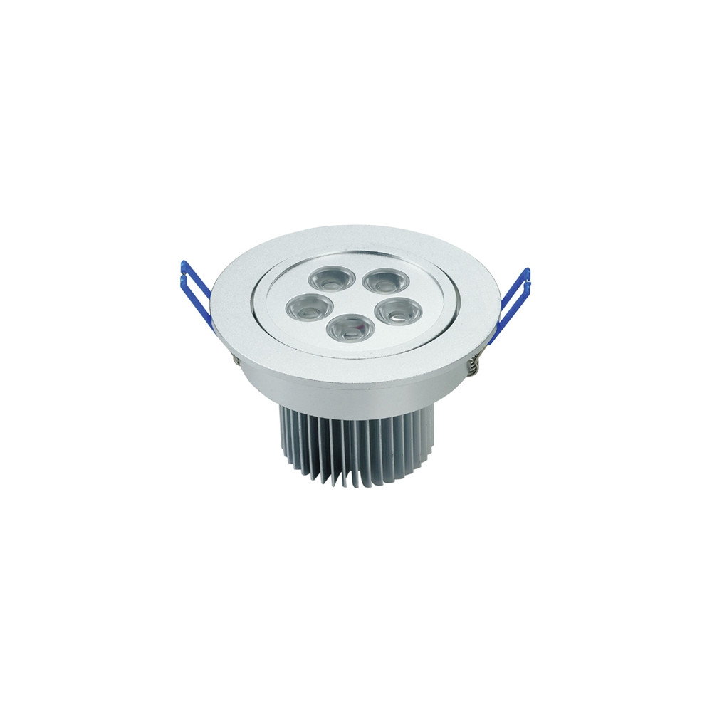 LAMPADA FARETTO LED DA INCASSO ORIENTABILE  5W 3000K 230V