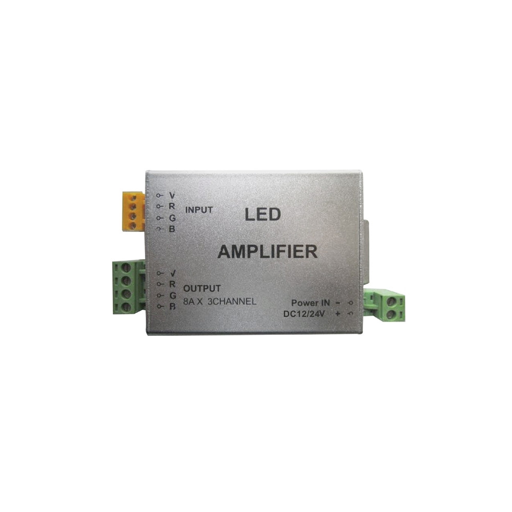 AMPLIFICATORE RGB 12/24V PER LED STRIP RGB 288W
