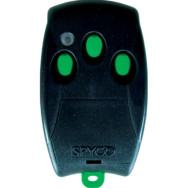 RADIOCOMANDO TELECOMANDO ORIGINALE LABEL SPYCO 3E 3TASTI 433.92MHZ ROLLING CODE