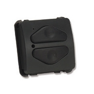 Telecomando da parete bicanale TP2-NR 433,92 MHz APRIMATIC colore nero 