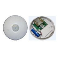 Sensore doppia tecnologia con antimasking da soffitto 360° via radio 868MHz bidirezionale SY-708