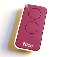 RADIOCOMANDO TELECOMANDO ORIGINALE NICE INTI2L LILLA  433,92MHZ ROLLING CODE 