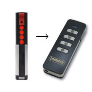 RADIOCOMANDO TELECOMANDO ORIGINALE SOMMER 4013TX 03-434-4    434,42Mhz ROL.CODE
