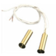 CONTATTO MAGNETICO IN OTTONE MCS 425 FORMA CILINDRICA INCASSO CONFEZIONE 5 PEZZI